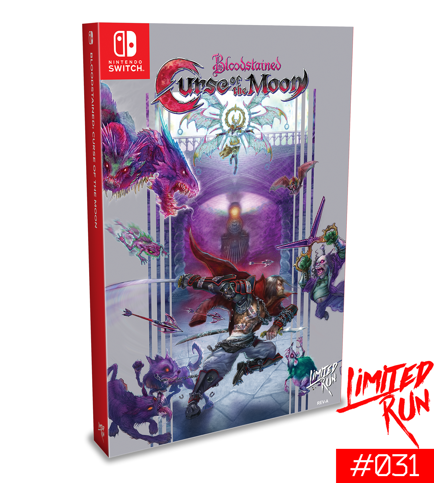 bloodstained curse of the moon 2 physical release