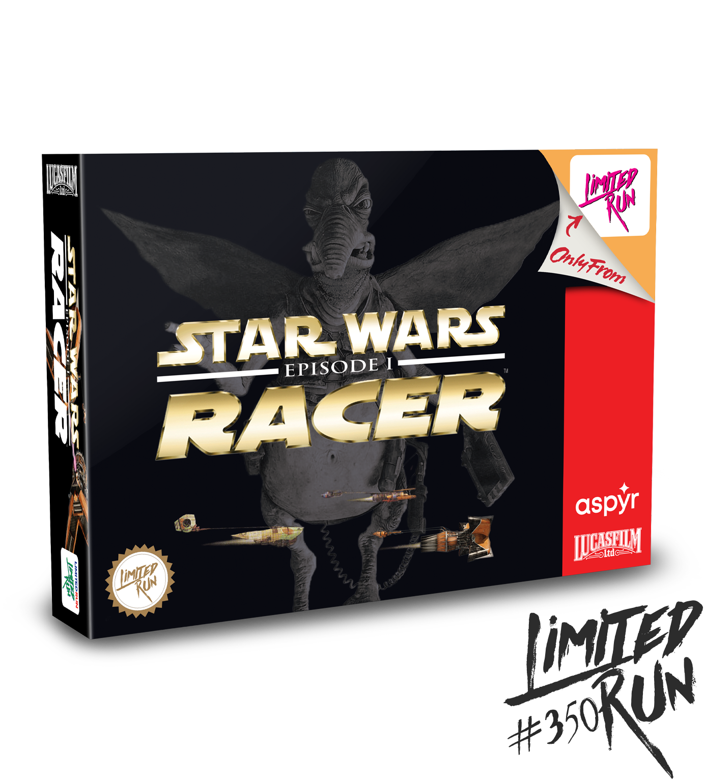 Limited Run 350 Star Wars Episode I Racer Classic Edition Ps4 Pr Limited Run Games