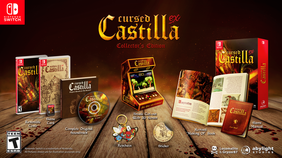 Cursed Castilla EX新品未開封・限定版・NS北米版 定期購入 www.lagoa