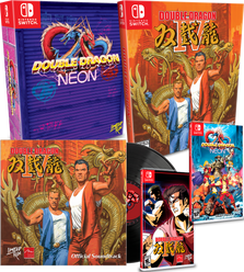 New Double Dragon IV 4 Classic Edition Limited Run Games (LRG) PS4 with  Card