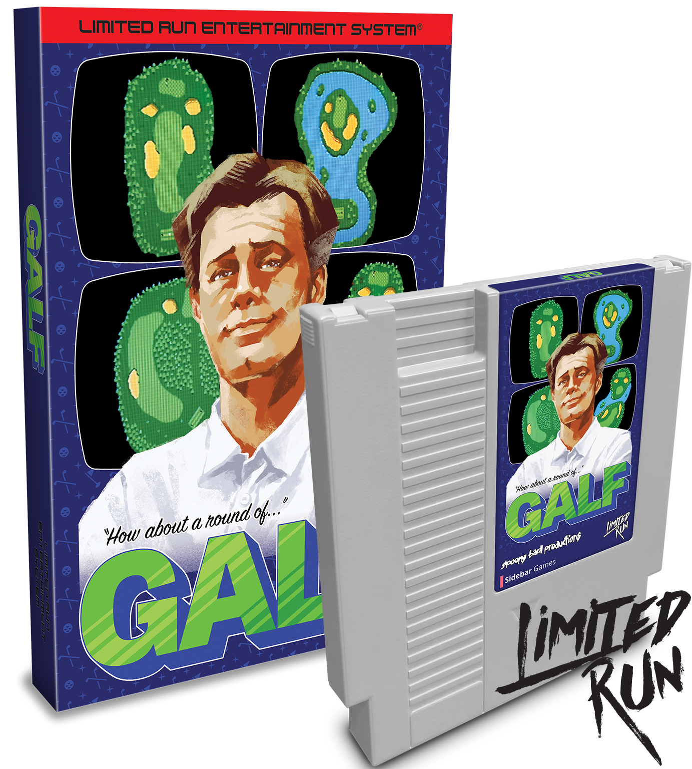 Limited Run Games - Page 32 GALF-NES-White