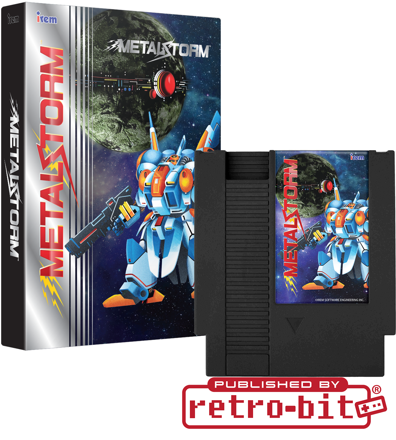 metal storm nes licensed reproduction