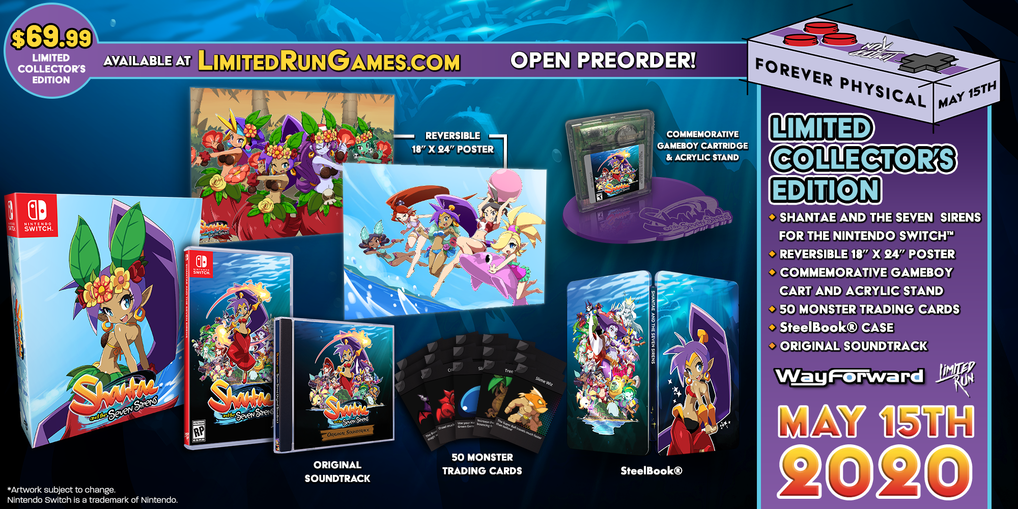 shantae and the seven sirens physical release date