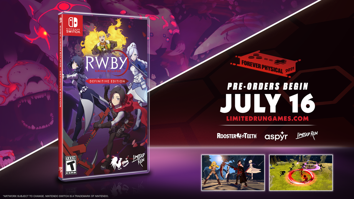 新品未開封】RWBY: GRIMM ECLIPSE【Switch】-