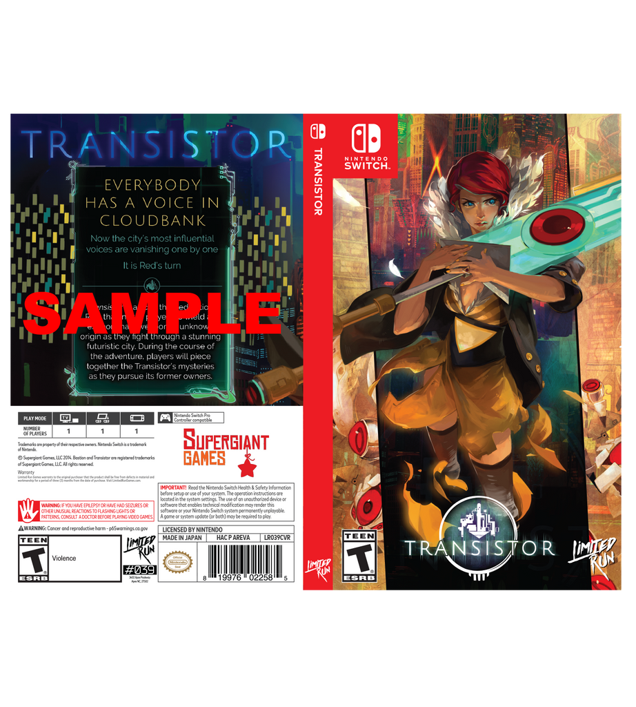 twisted transistor cover