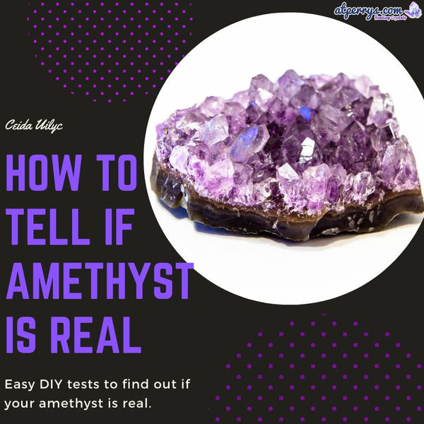 real amethyst crystal vs fake