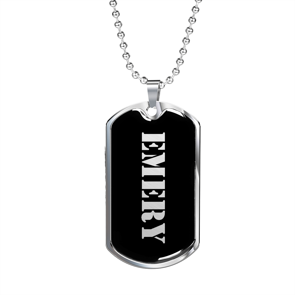 Emery v2 - Luxury Dog Tag Necklace