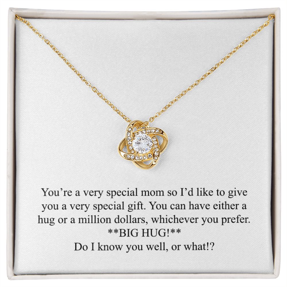 Happy Mother's Day (Funny) 010 - 18K Yellow Gold Finish Love