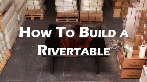 how to make a river table