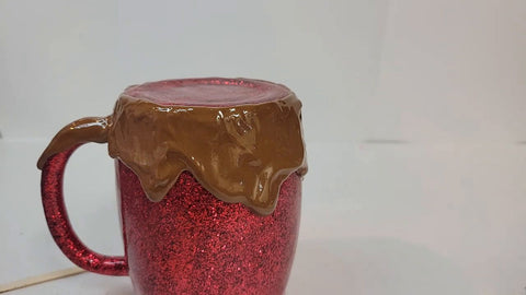 Creating Caramel Drips with cabosil