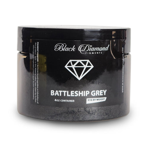 Battleship Grey - Professional grade mica powder pigment - The Epoxy Resin Store Embossing Powder #