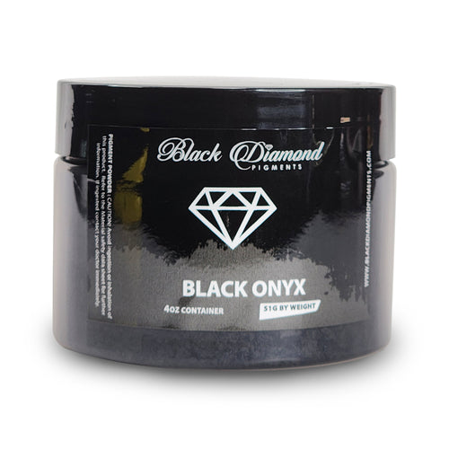 Black Onyx - Professional grade mica powder pigment - The Epoxy Resin Store Embossing Powder #