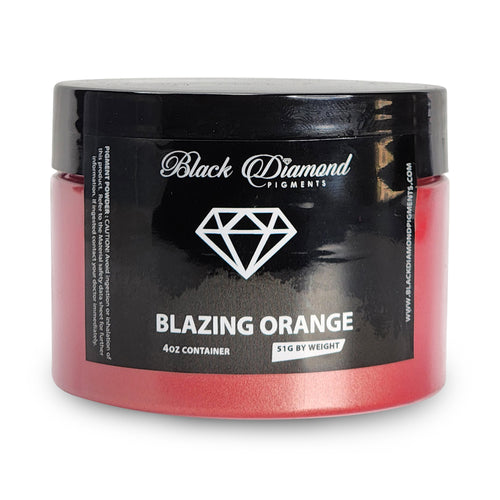 Blazing Orange - Professional grade mica powder pigment - The Epoxy Resin Store Embossing Powder #