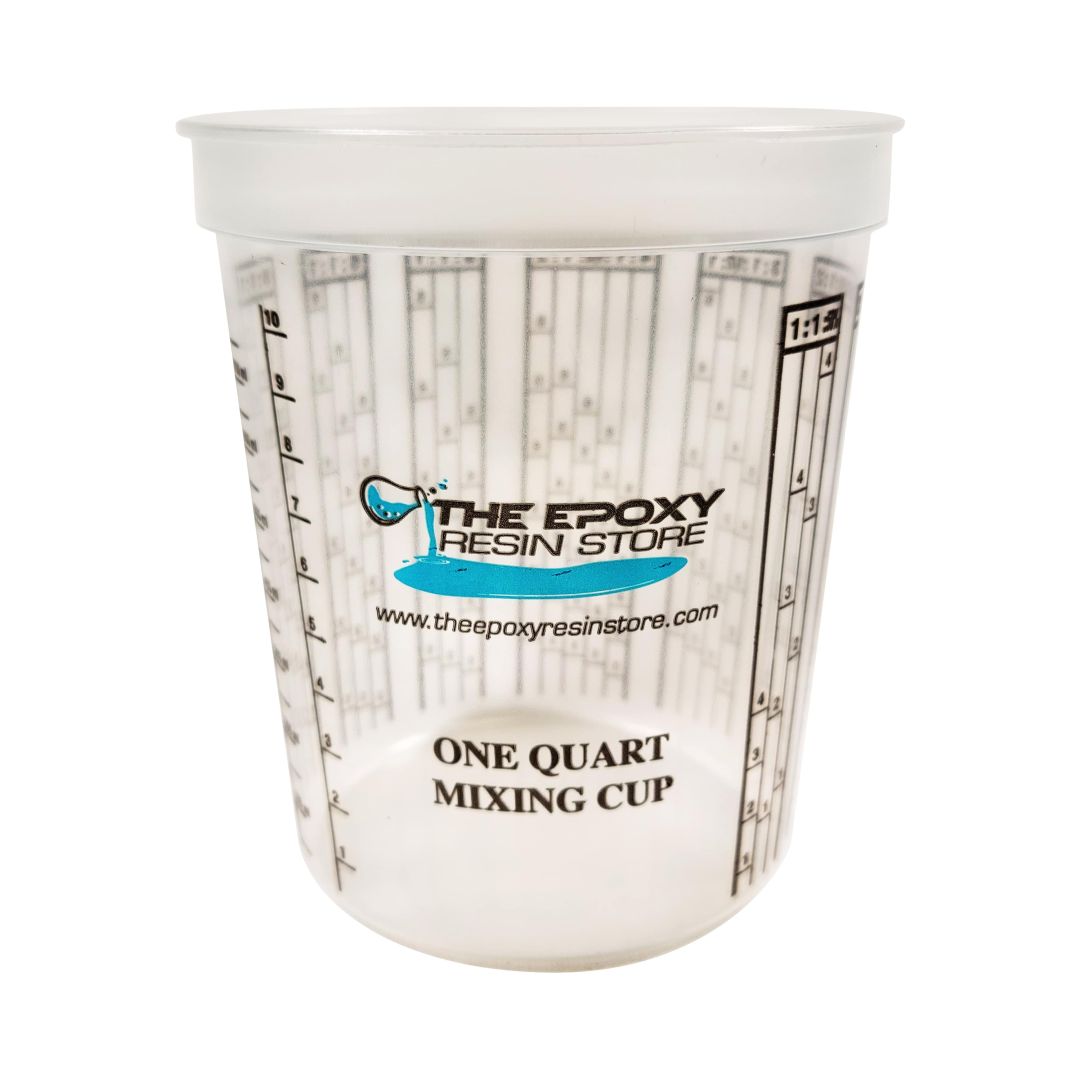 Resin Supplies 12pk - 32oz/1QT Epoxy Mixing Cups for Paint and Thinner –