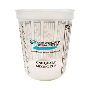 Clear Plastic 5 Quart Epoxy Resin Mixing Cups - Graduated Measurements –  The Epoxy Resin Store