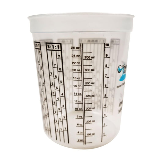 Clear Plastic 0.5 Pint Epoxy Resin Mixing Cups - Graduated Measurement –  The Epoxy Resin Store