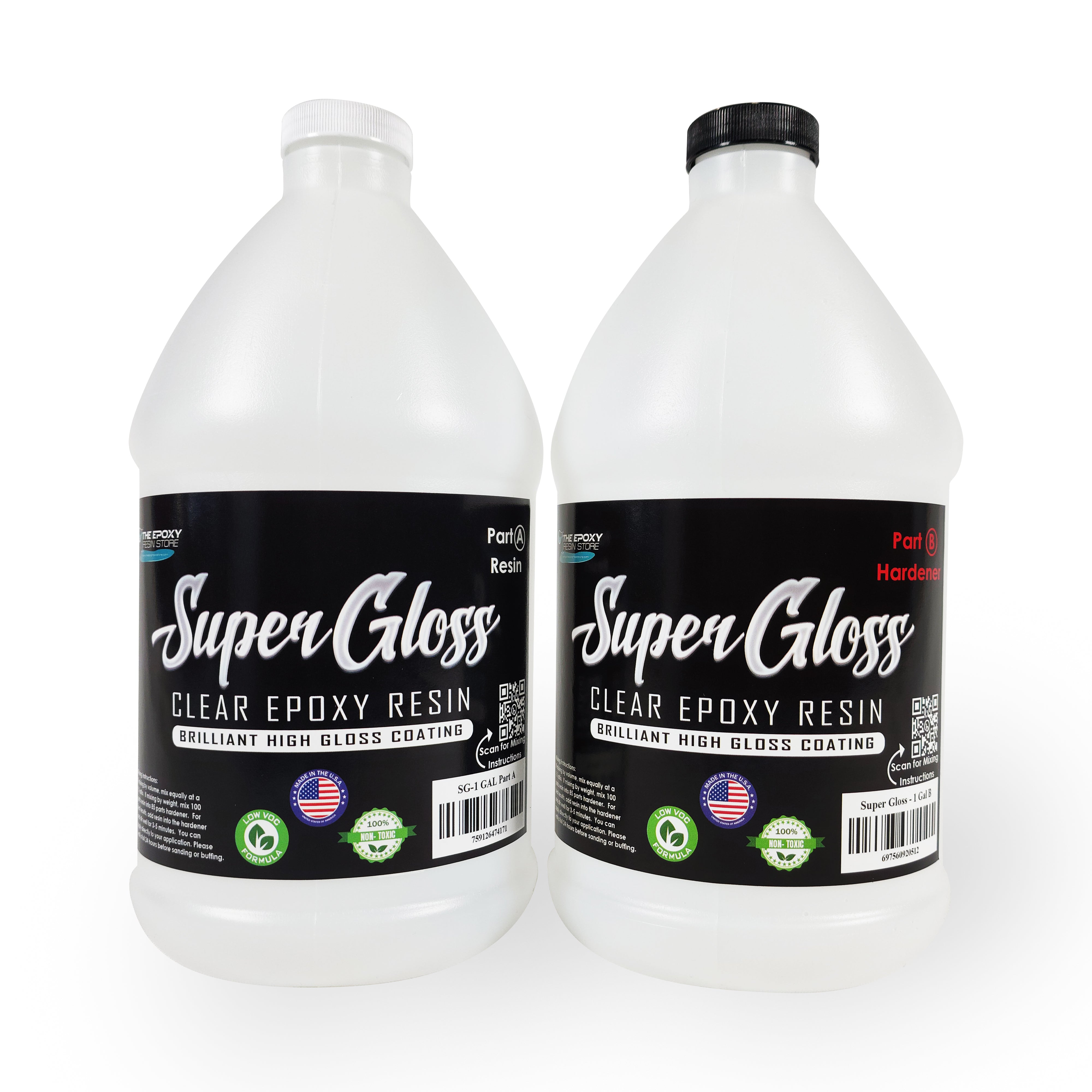 Clear Epoxy Resin Kit (48 oz): Free US Shipping – Industrial Clear