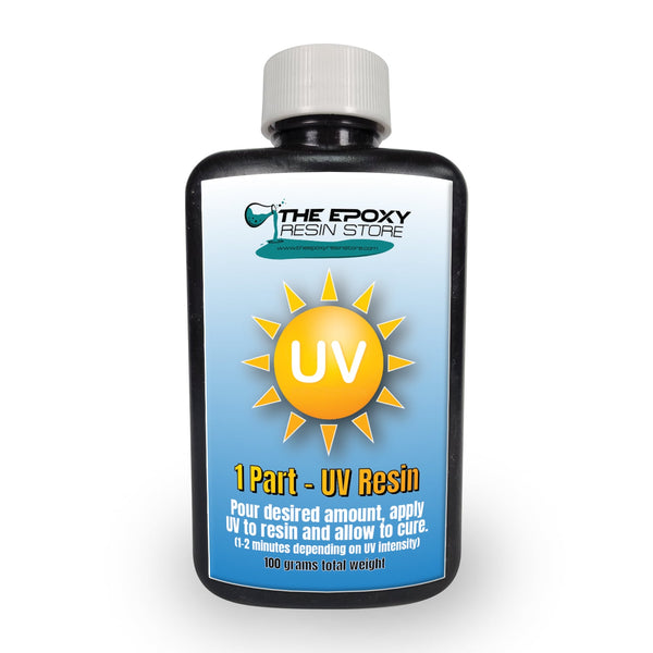 Tumblers Lightning Cure Coating Epoxy Resin Kit | Clear High Gloss UV Resistant Coating System 16oz Kit