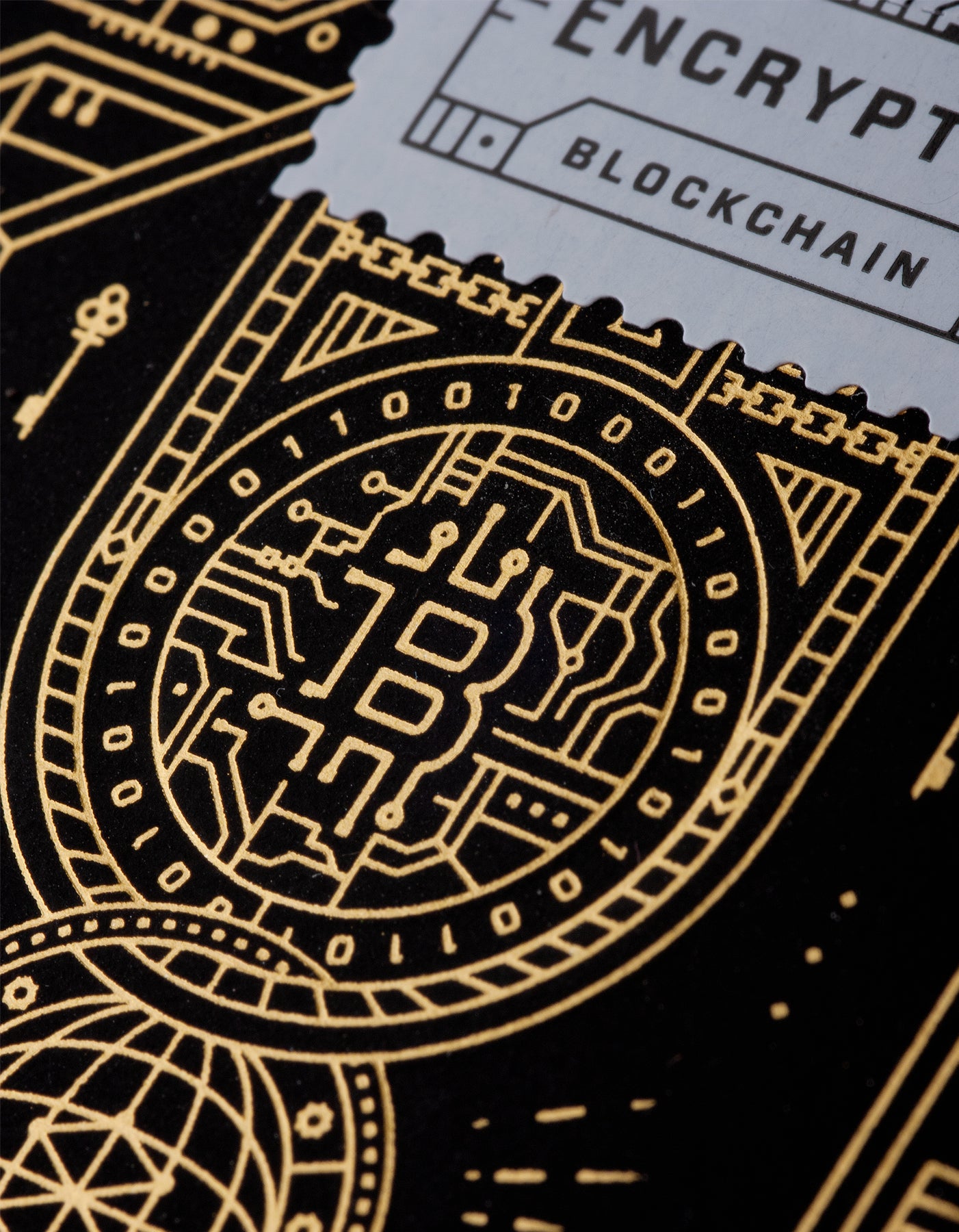 bitcoin playing card