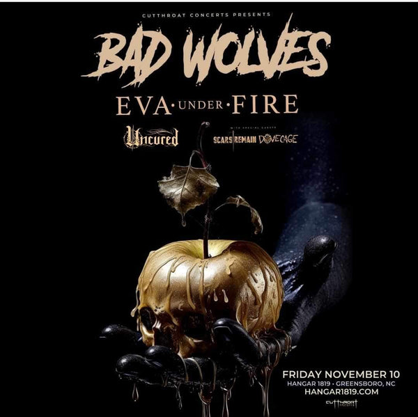 SCARS REMAIN opening for BAD WOLVES and EVA UNDER FIRE - Scorpion Percussion