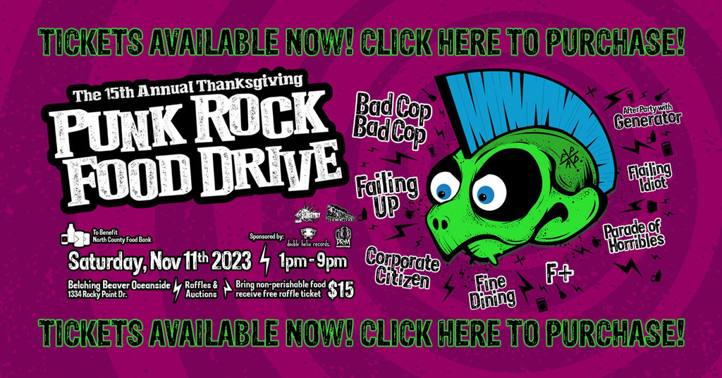 2023 Punk Rock Food Drive Tickets