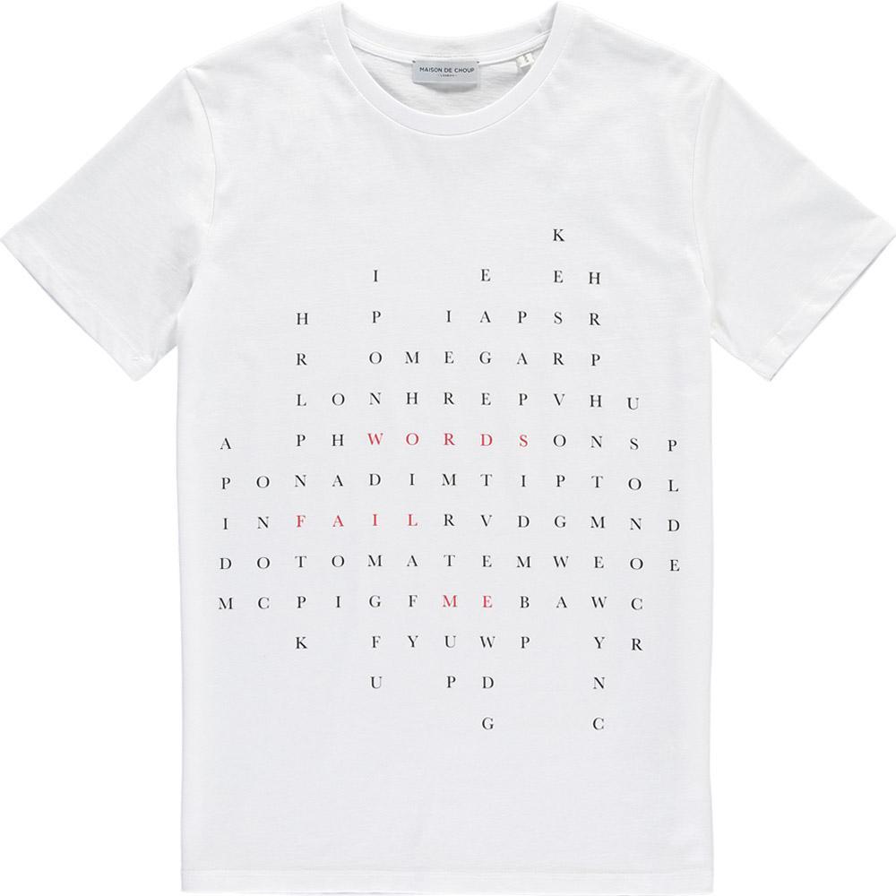 Words Fail Me T-Shirt - White