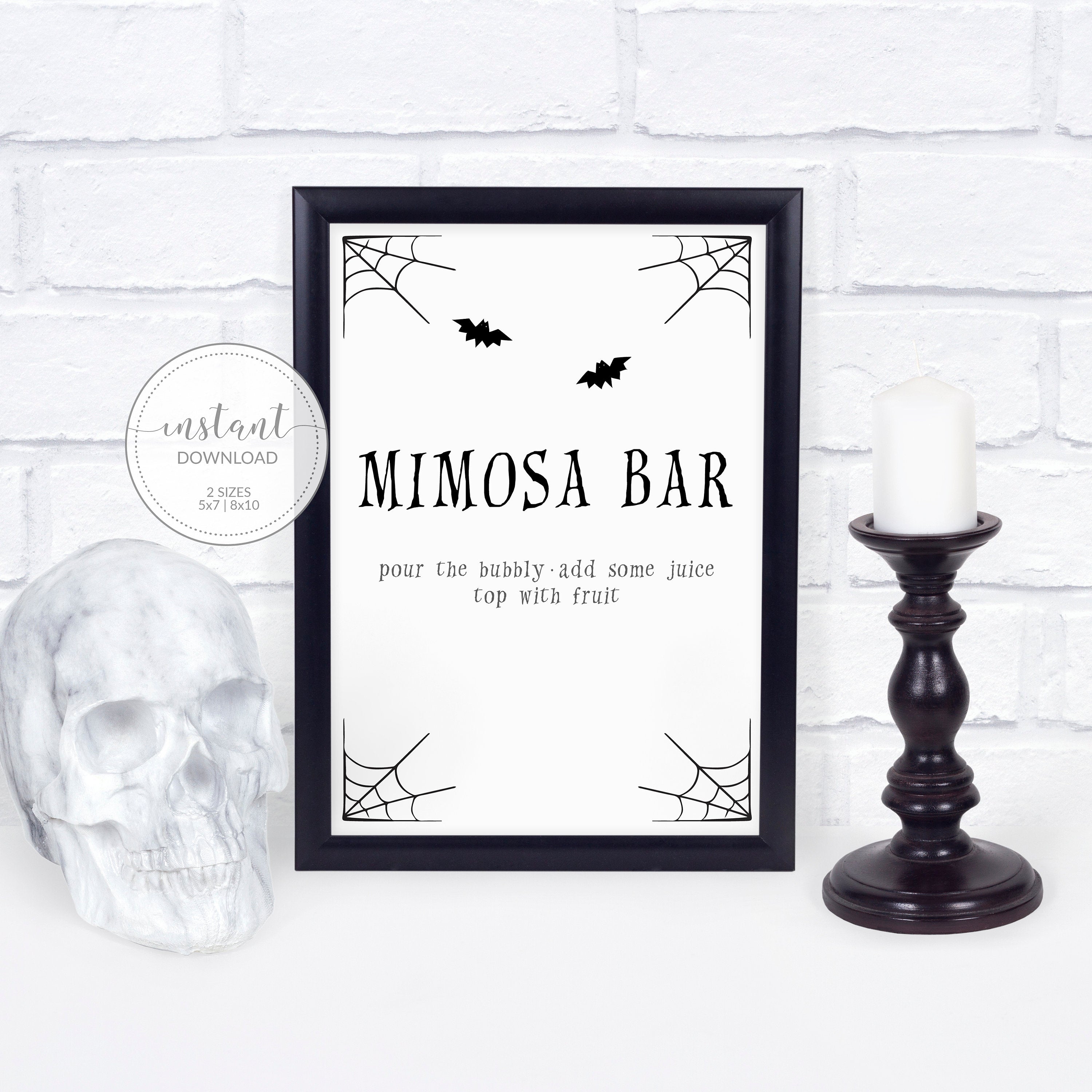 Mimosa Bar Sign – Say I Do Printables