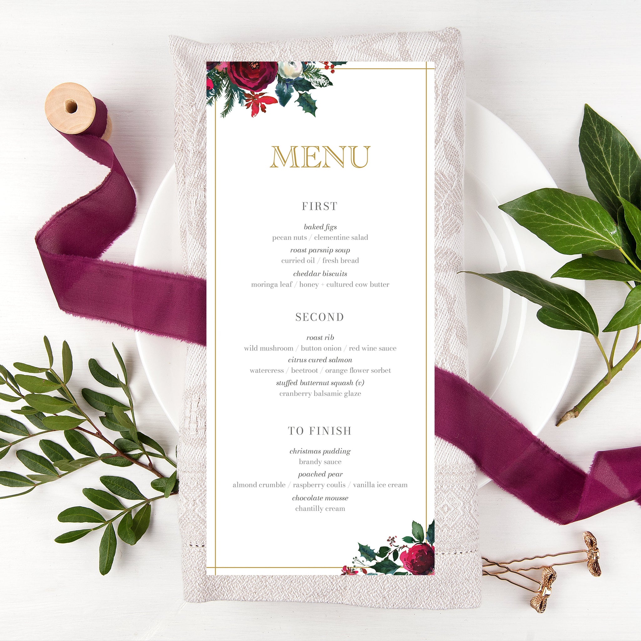 christmas-dinner-menu-template-winter-table-decor-editable-instant-d-plumpolkadot