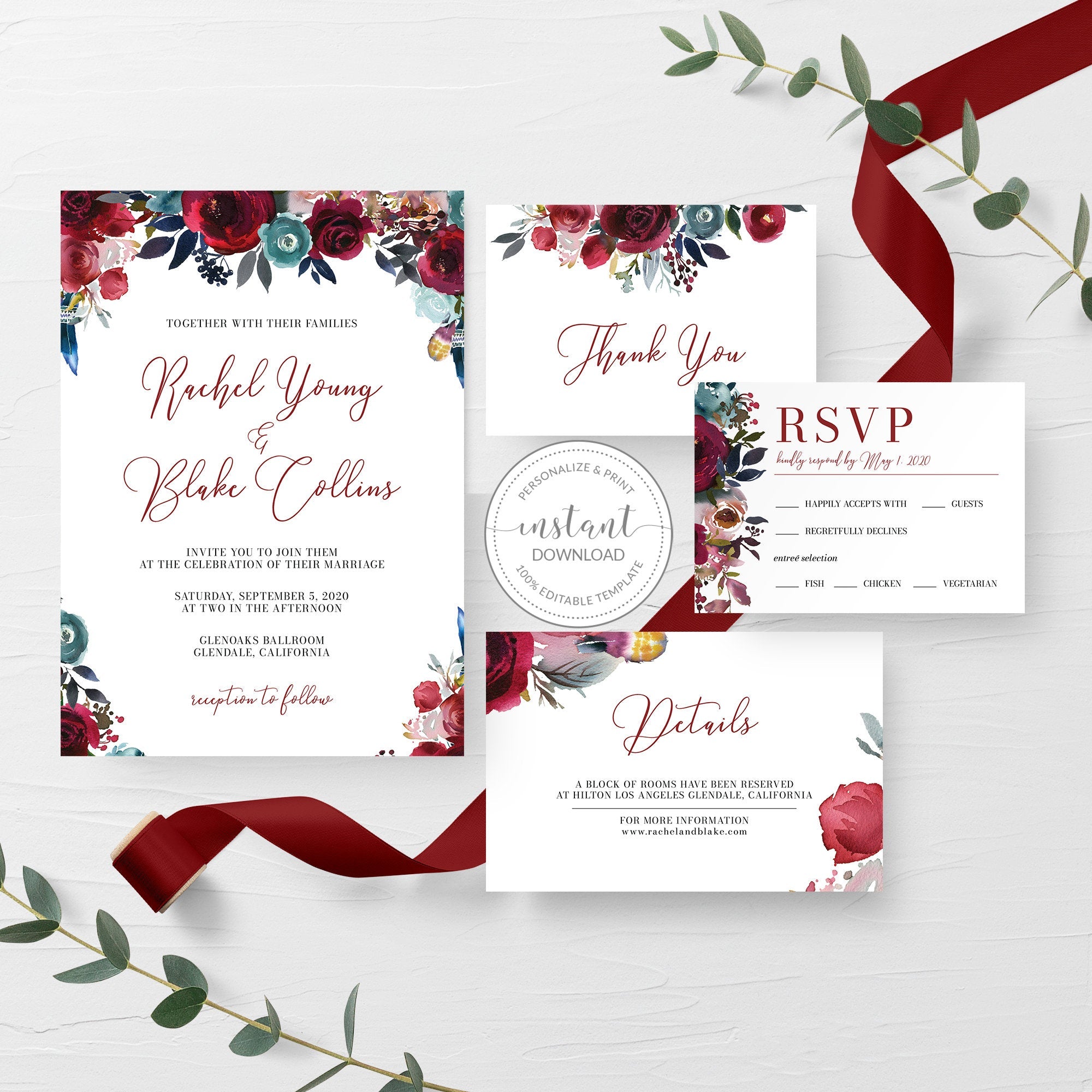 bb100-printable-wedding-invitation-suite-digital-download-burgundy-and
