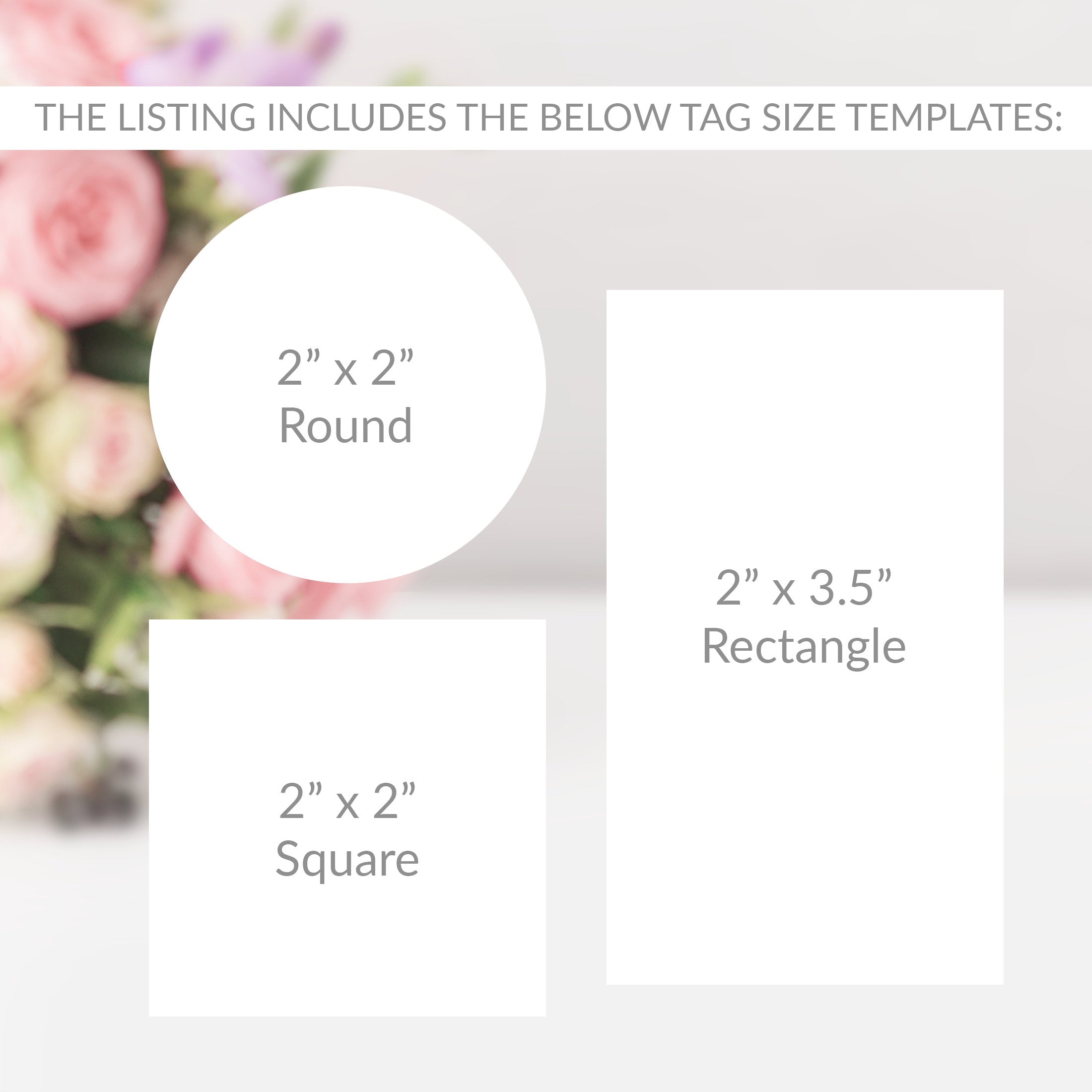 Printable 2 Tags & Labels - Wedding FavorTag (Editable PDF) – Max & Otis  Designs