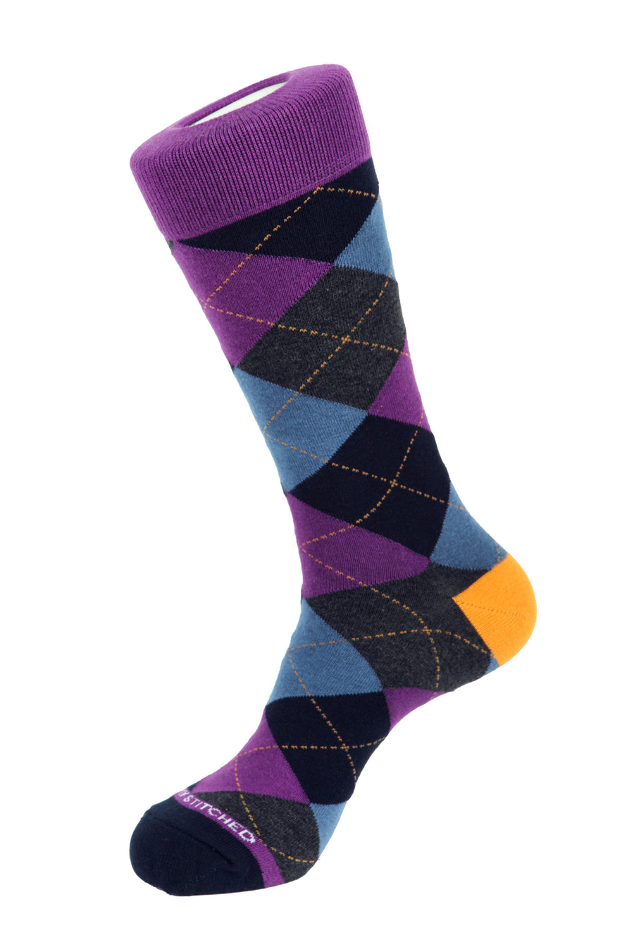 Argyle Dress Socks by Unsimply Stitched