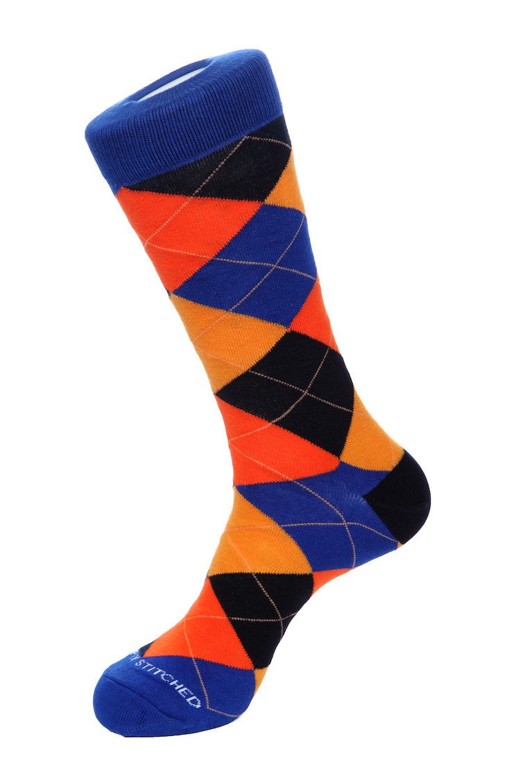 Colorful Argyle Sock – Unsimply Stitched