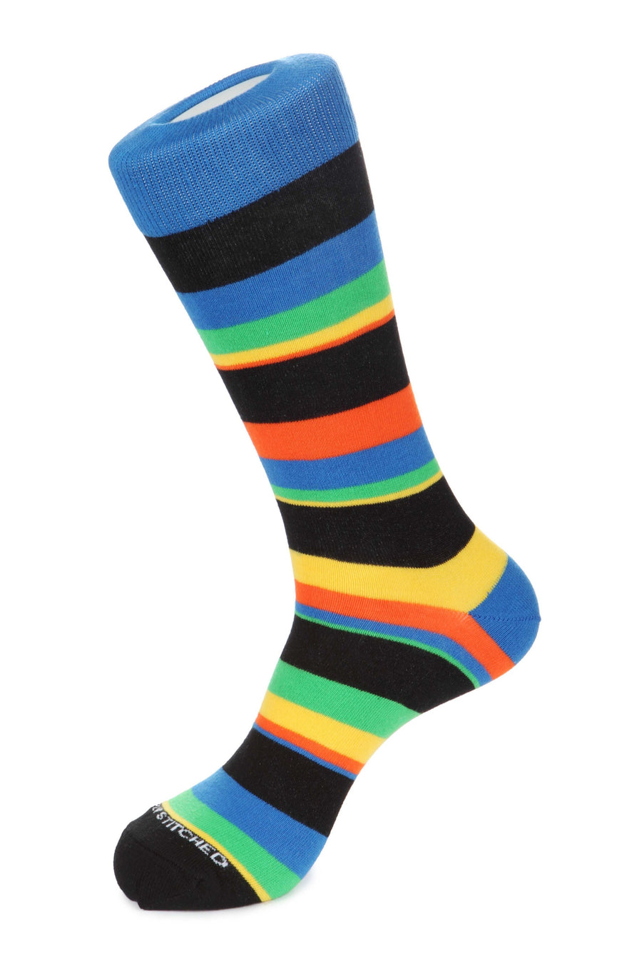 fw17 crew sock, five, 5, color, Stripe – Unsimply Stitched