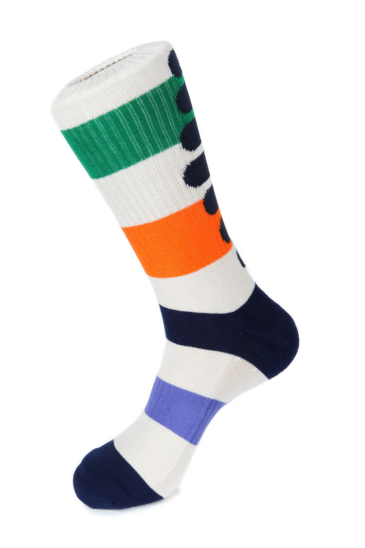 White Stripe Athletic Socks – Unsimply Stitched
