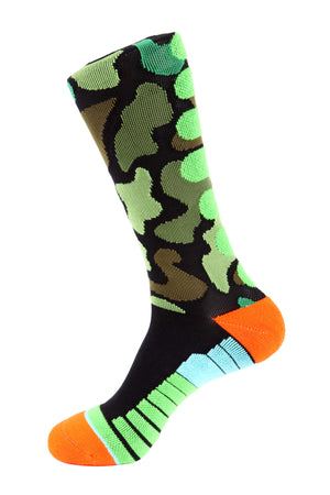 camo athletic socks