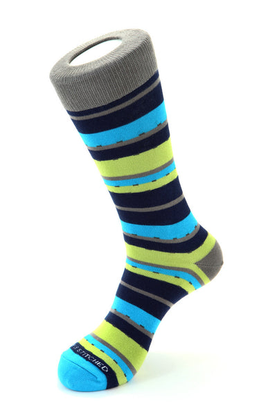 Broken Stripe Sock – Unsimply Stitched