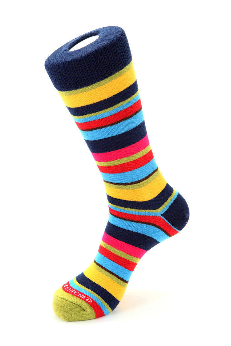 Sequenced Stripe Sock – Unsimply Stitched