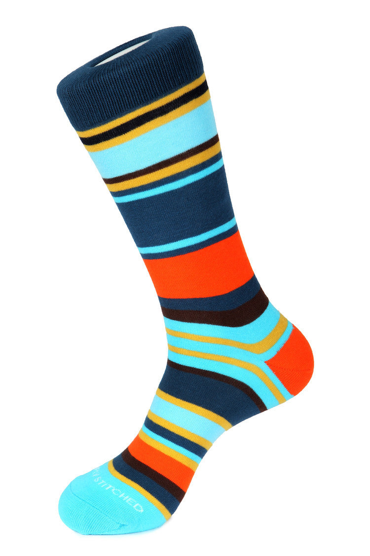 Stride Stripe Socks – Unsimply Stitched