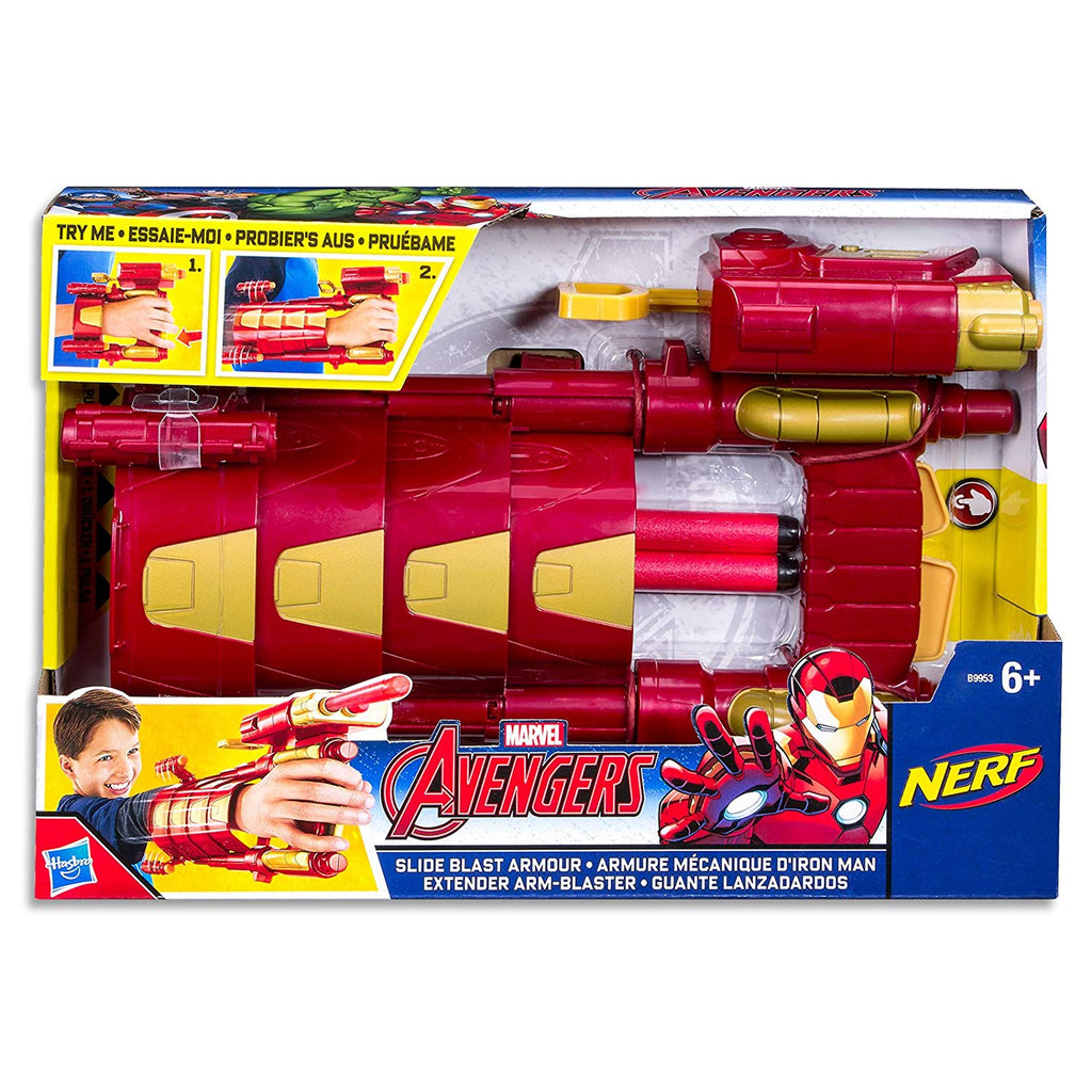 iron man nerf blaster