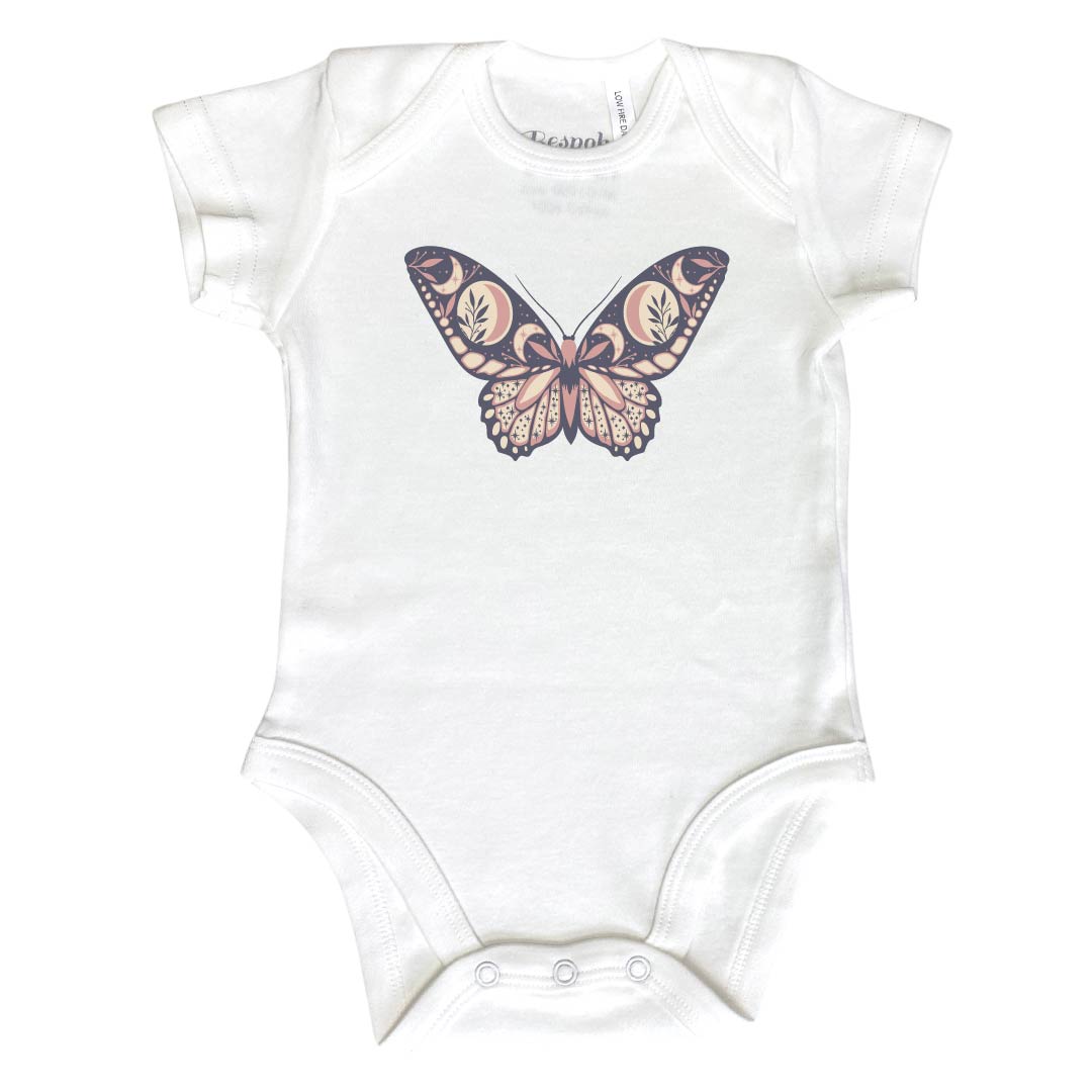 butterfly print bodysuit