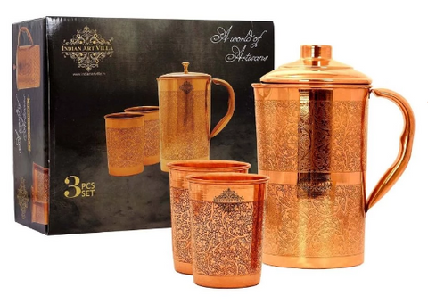 Copper Drinkware Set