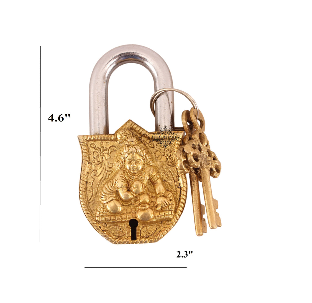 Chritmas Sale Door Lock Handmade Brass Antique Padlock (Lock): Hanuman  Bajrangbali at best price in Dehradun