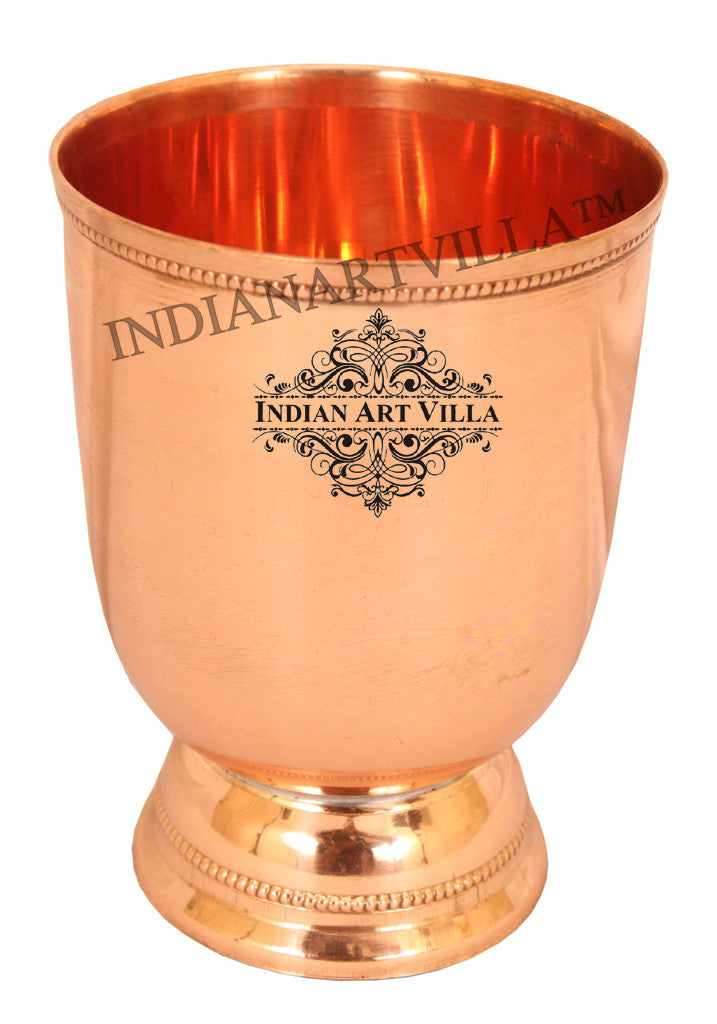 Copper Wine Glasses ( Set of 2) Design by The India Craft Project