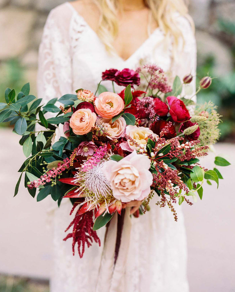 nature inspired bohemian wedding