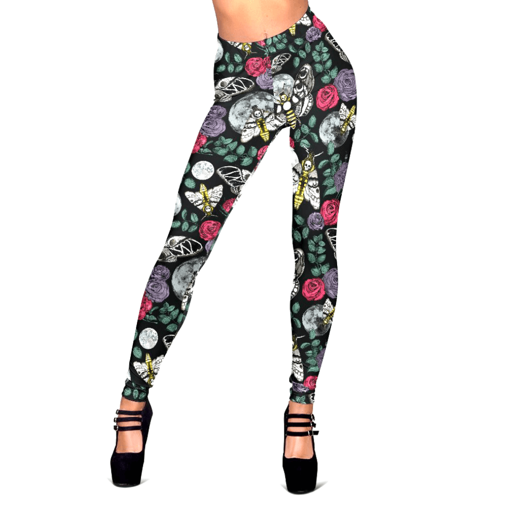 Astrology map purple leggings - Spirit Nest