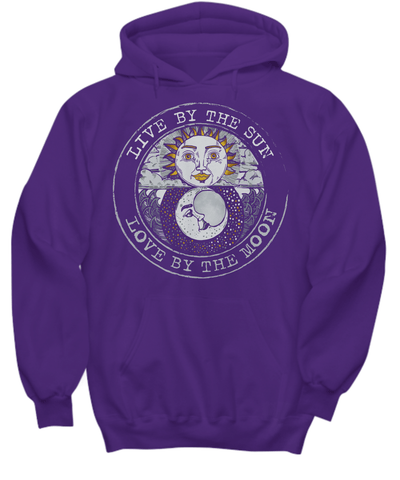 purple moon sweatshirt