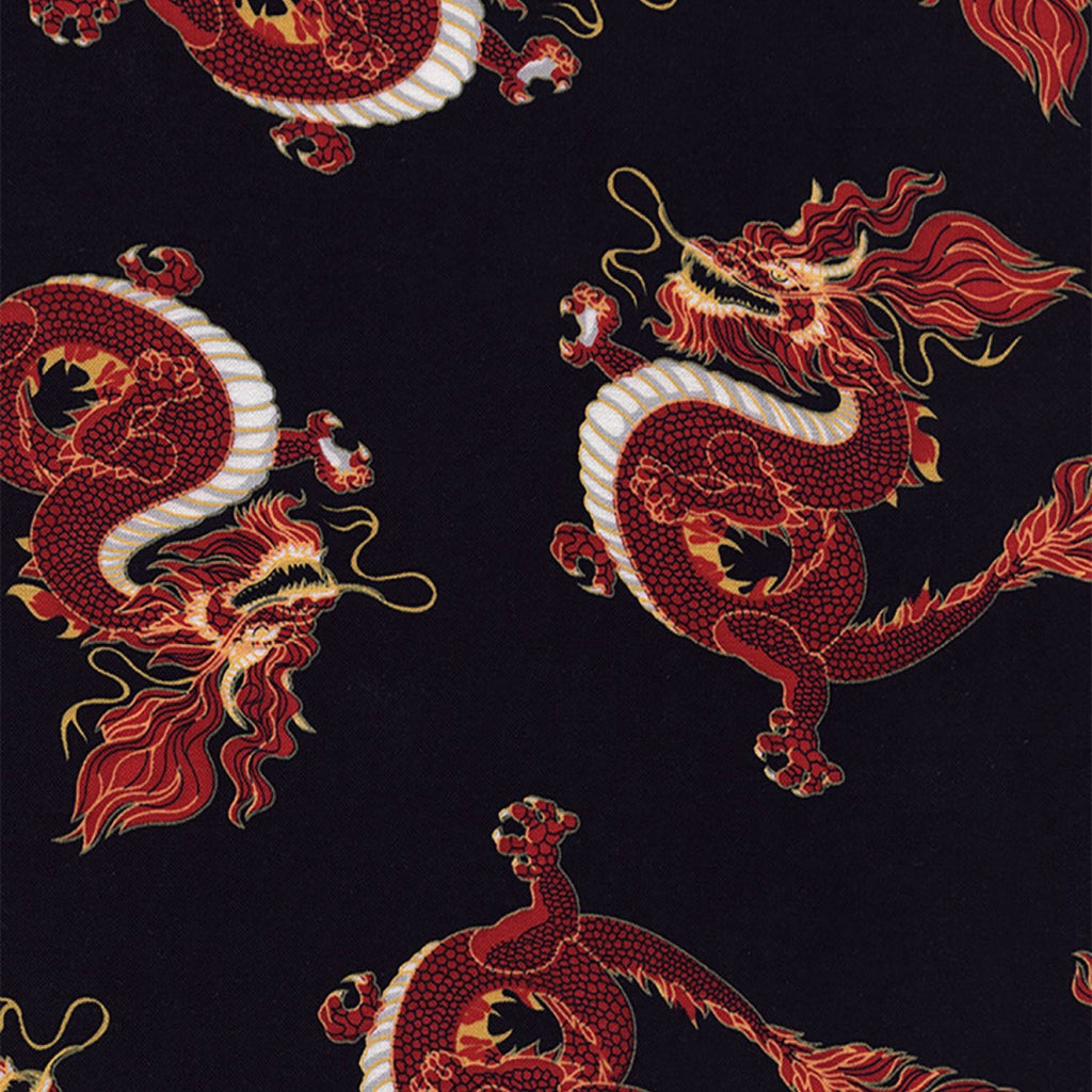 Китайский дракон на ткани