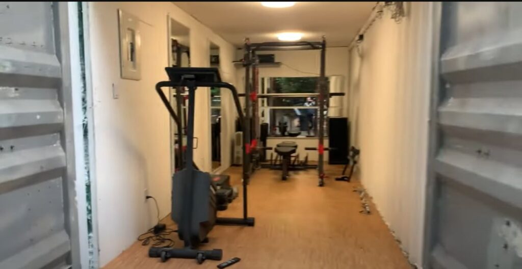 shipping container gym