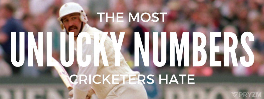 unlucky numbers for cricketers