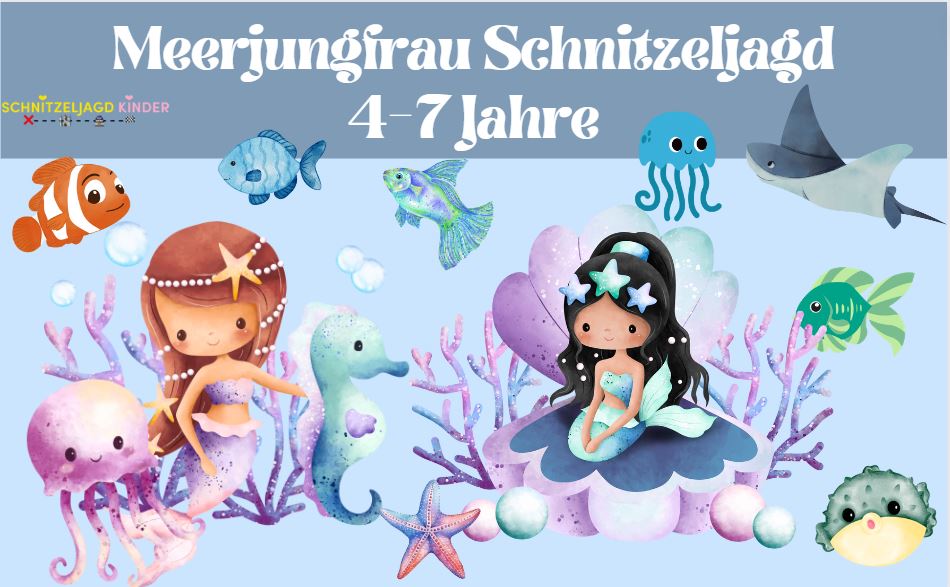 MEERJUNGFRAU-SCHATZSUCHE-KINDER